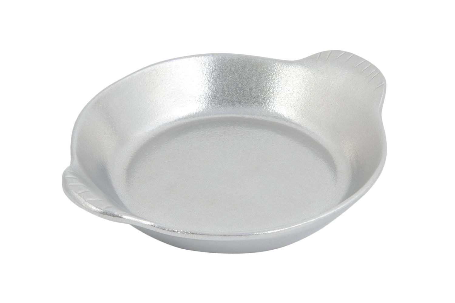 Bon Chef 5018P Small Round Shirred Egg Dish, Pewter Glo 7 1/2" Dia., Set of 12