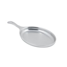 Bon Chef 5037P Oval Skillet, Pewter Glo 7 1/8&quot; x 9 7/8&quot;, Set of 6