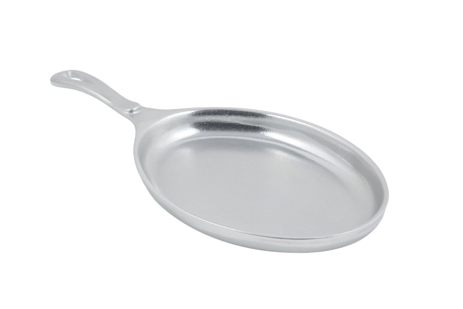 Bon Chef 5037P Oval Skillet, Pewter Glo 7 1/8" x 9 7/8", Set of 6