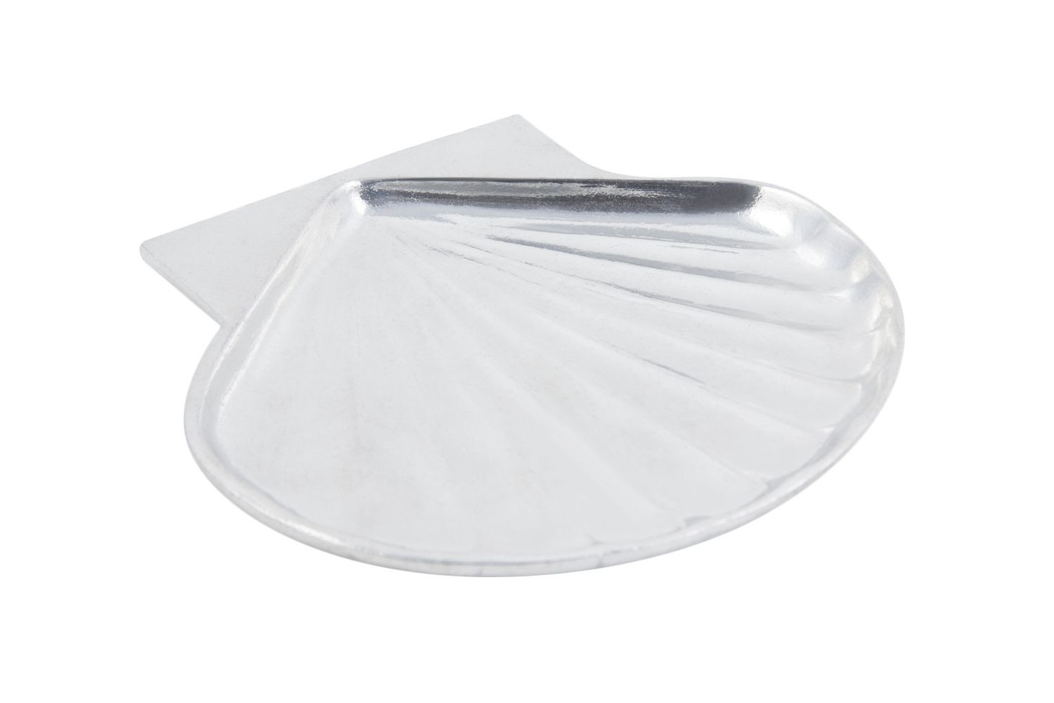 Bon Chef 5044P Shell Dish, Pewter Glo 8" Dia., Set of 6