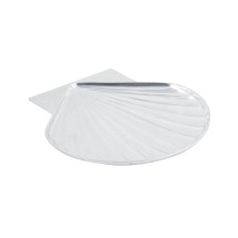 Bon Chef 5045P Shell Dish, Pewter Glo 11&quot; Dia., Set of 6