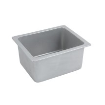 Bon Chef 5071P Half-Size Chafer Food Pan, Pewter Glo 6 1/8&quot; Deep