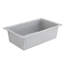 Bon Chef 5072P Full-Size Chafer Food Pan, Pewter Glo 6&quot; Deep