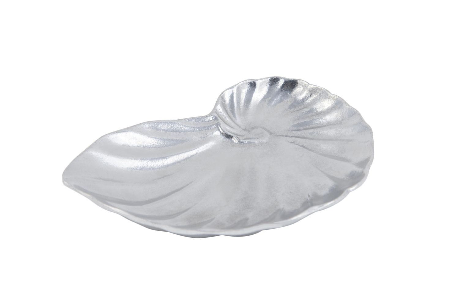 Bon Chef 5078P Side Serving Shell, Pewter Glo 6 1/4" Dia., Set of 12