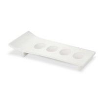 Bon Chef 5092S Deviled Egg Tray, Sandstone 12" x 5 5/8" x 1"