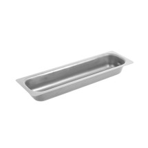 Bon Chef 5094P Half-Size Long Chafer Food Pan, Pewter Glo 3 1/2 Qt.