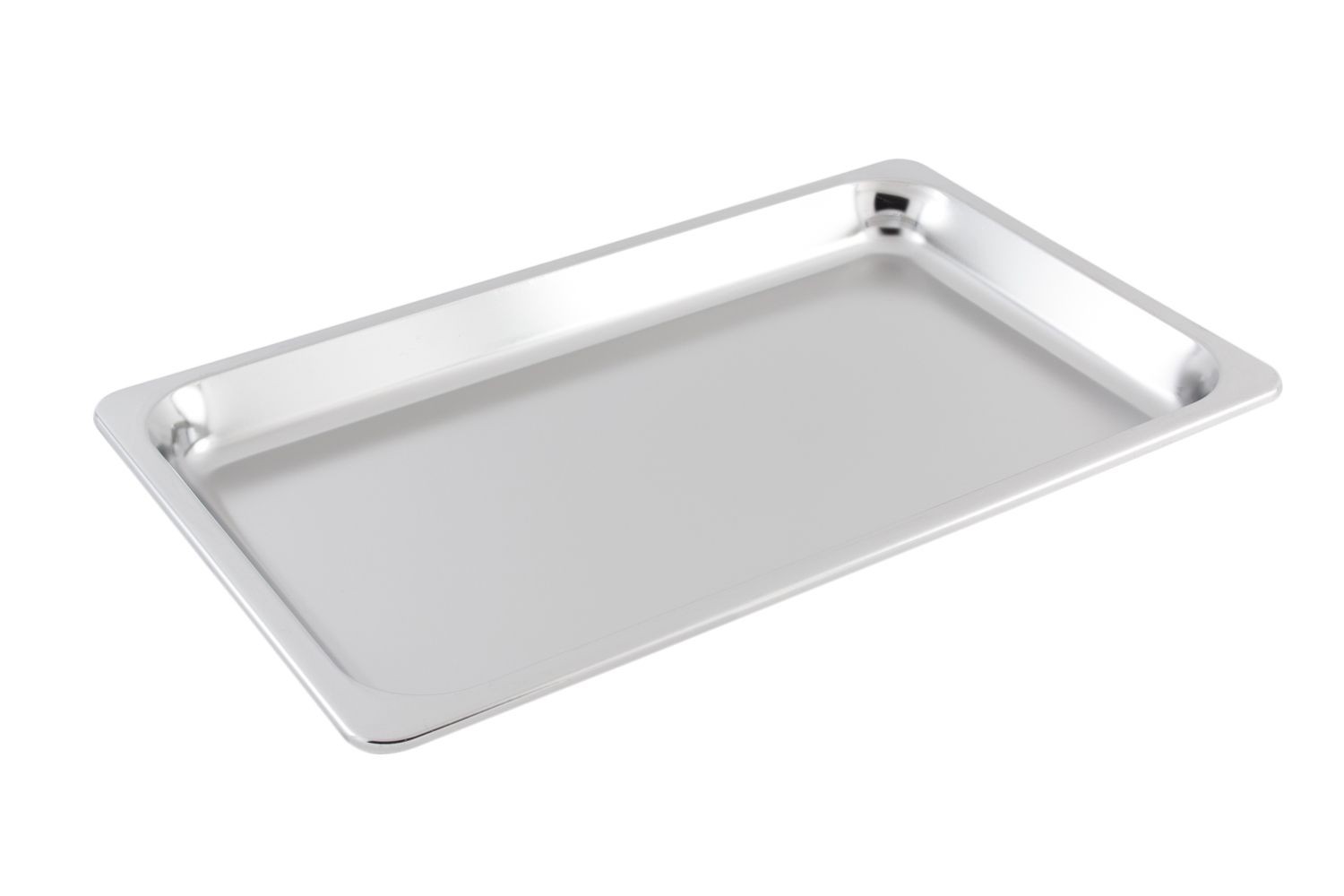 Bon Chef 5098SS Stainless Steel Full-Size Shallow Food Pan 5 Qt..