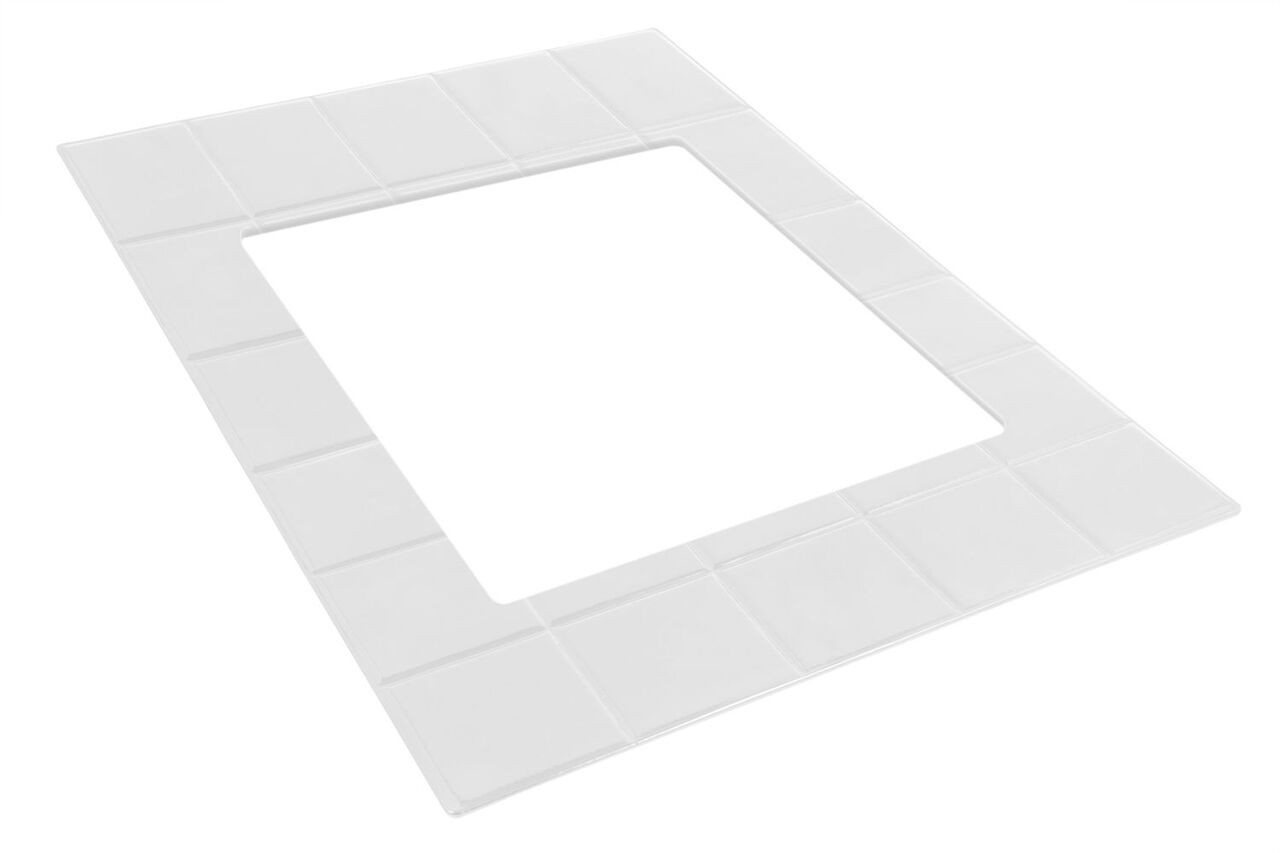 Bon Chef 52036P EZ Fit Double Size Tile Tray for 2082, Pewter Glo 25 1/2" x 20 3/16"
