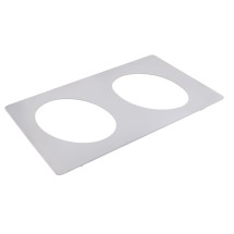 Bon Chef 52083 EZ Fit Stainless Steel Full Size Tile for (2) 5203, 12 3/4&quot; x 20 13/16&quot;