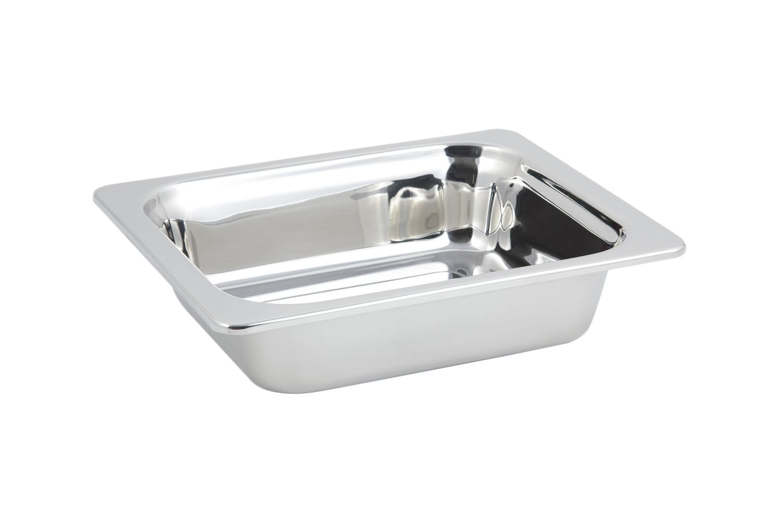 Bon Chef 5209 Plain Design Rectangular Half-Size Food Pan, 3 Qt.