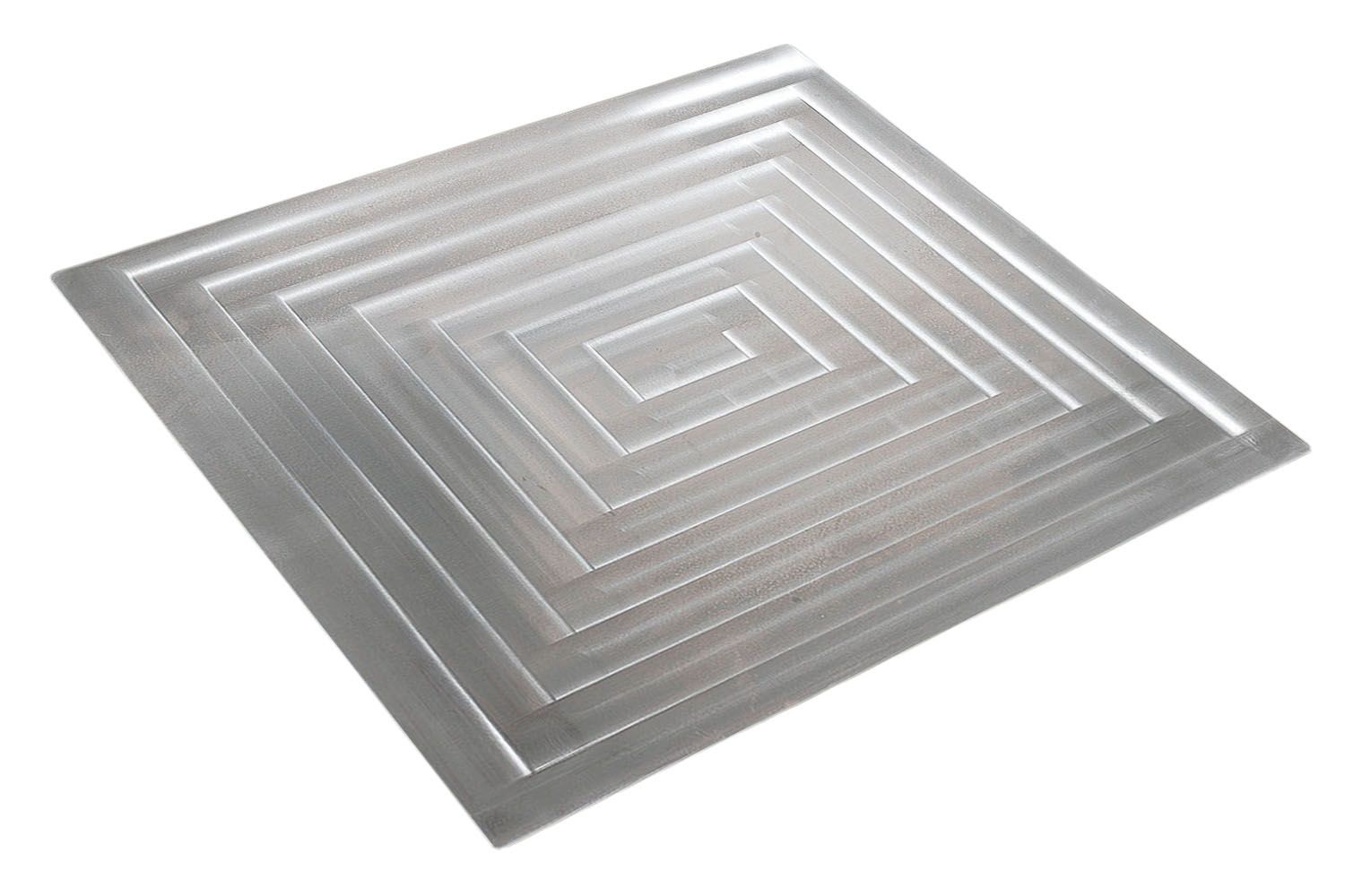 Bon Chef 52103 EZ Fit Rectangle Stainless Steel 1 1/2 Size Tile, 19 1/8" x 20 3/16"
