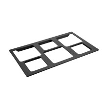 Bon Chef 52149S EZ Fit Custom Cut Tile for (3) 9502 and (3) 9503, Sandstone 12 3/4&quot; x 20 13/16&quot;