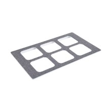 Bon Chef 53010 Solid Melamine Dynasty Tile for (6) 53305 or 53306, 20 13/16&quot; x 12 3/4&quot;, Set of 3
