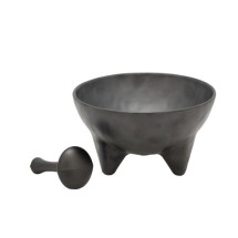 Bon Chef 53505 Guacamole Mortar and Pestle Set, 8" Dia., 4 1/2" H.