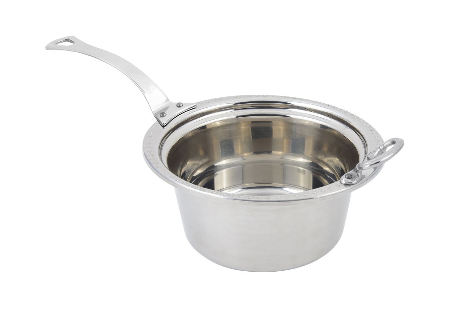Bon Chef 5360HLSS Bolero Design Casserole Dish with Long Handle, 5 Qt.