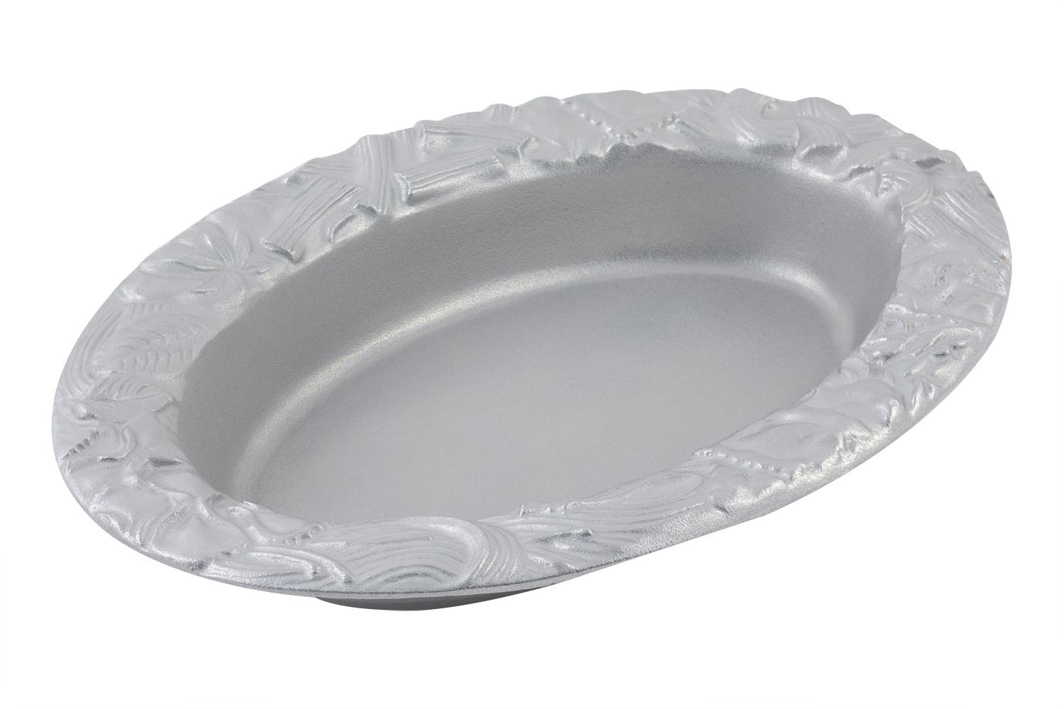 Bon Chef 5502P Oval Pasta Bowl, Pewter Glo 10 Qt.