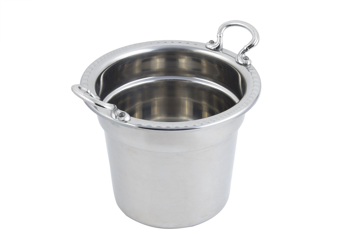 Bon Chef 5611HRSS Arches Design Soup Tureen with Round Handles, 7 Qt. 1 Pt.