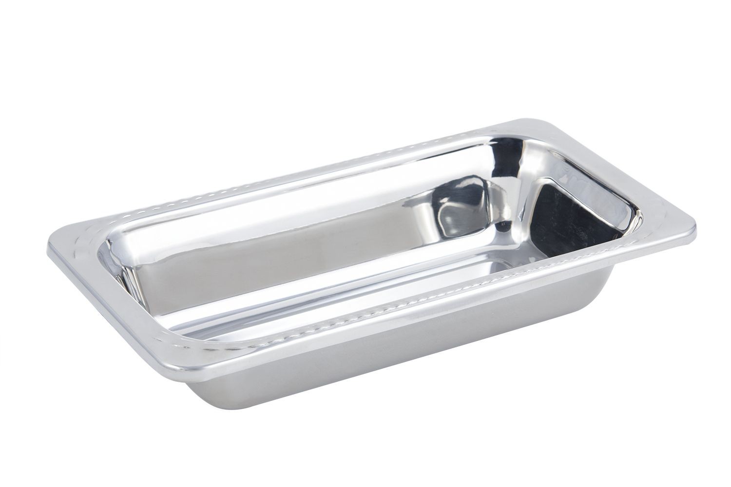 Bon Chef 5615 Arches Design 1/3 Size Food Pan, 1 Qt.