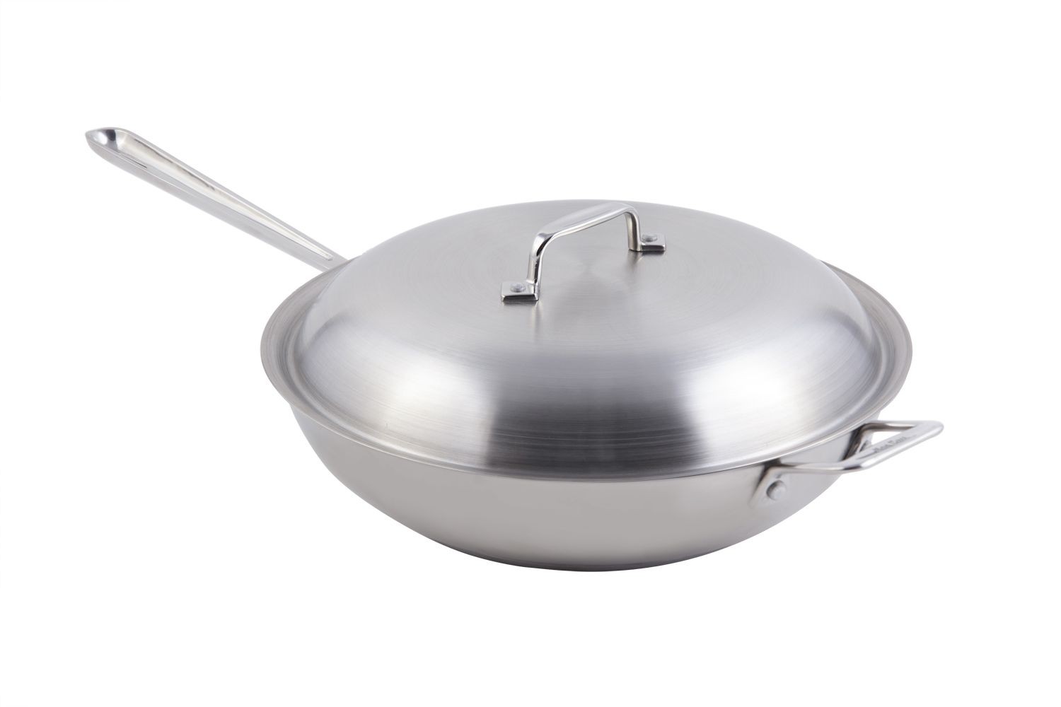 Bon Chef 60008 Stainless Steel Chef's Pan with Lid, 3 1/2 Qt.