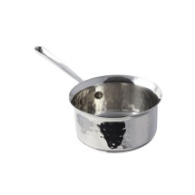 Bon Chef 60009HF Stainless Steel Butter Warmer, Hammered Finish, 1/2 Qt.