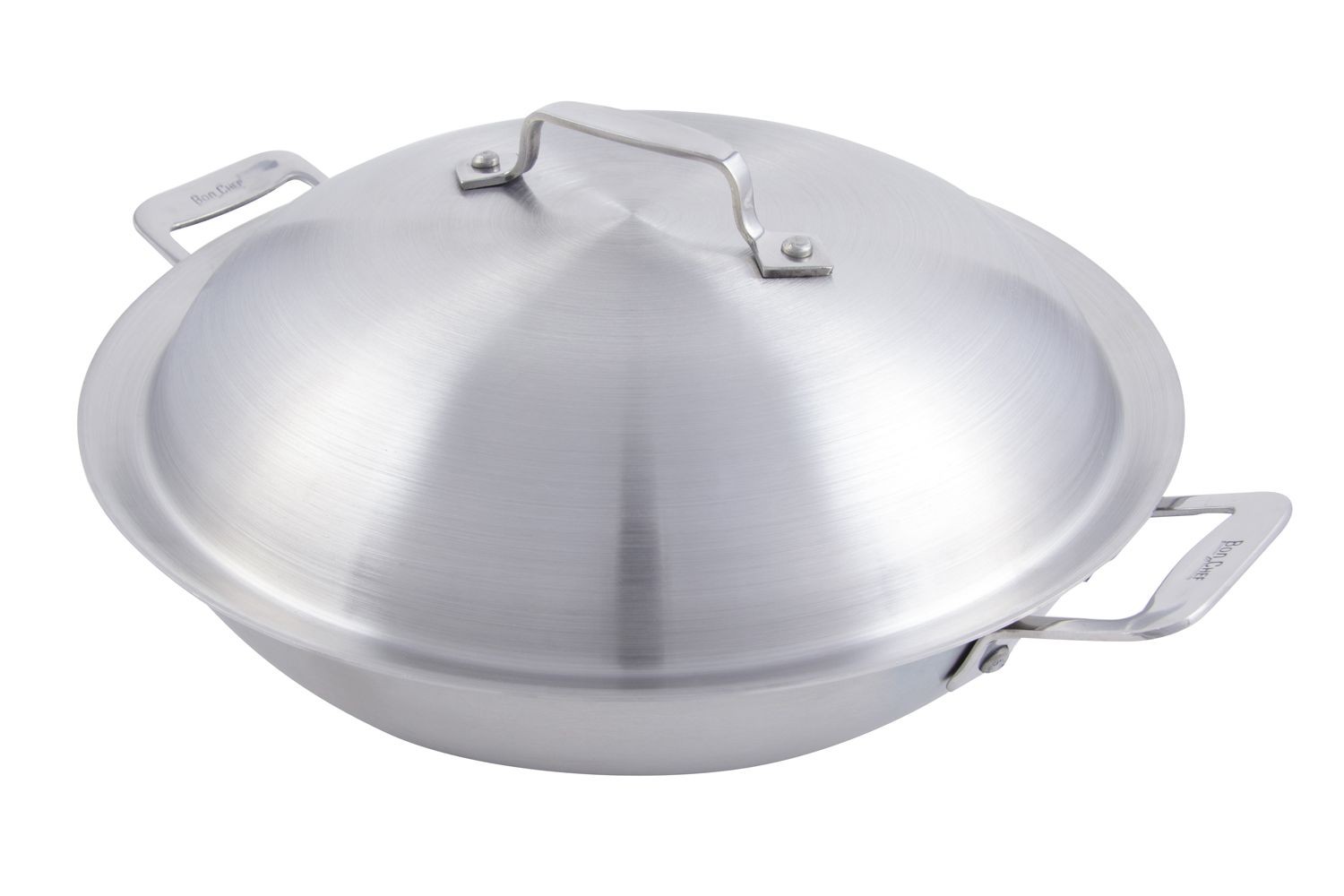Bon Chef 60015 Cucina Stainless Steel Stir Fry Pan, 3 1/2 Qt.