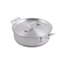 Bon Chef 60022 Cucina Stainless Steel Round Casserole with Lid, 1 Qt. 24 oz.
