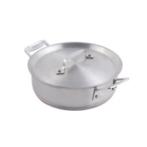 Bon Chef 60022HL Cucina Stainless Steel Round Casserole with Hinged Lid, 1 Qt. 24 oz.