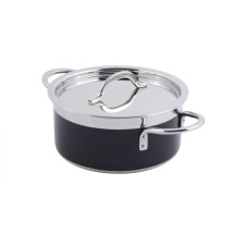 Bon Chef 60300ColorHL Classic Country French Collection Pot with Hinged Lid 2 Qt. 9 oz.