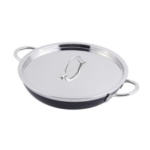 Bon Chef 60306 Classic Country French Collection Saute Pan/Skillet with Cover, 3 Qt. 4 oz.