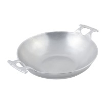 Bon Chef 6051P Wok with Handle, Pewter Glo 8 Qt.
