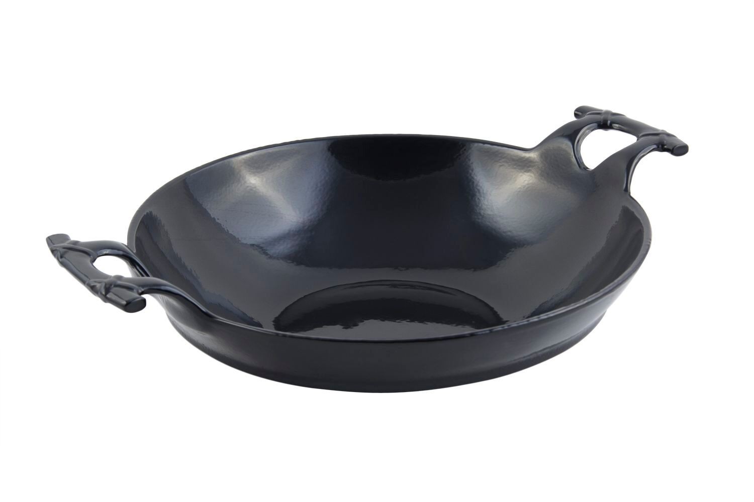 Bon Chef 6051S Wok with Handle, Sandstone 8 Qt.