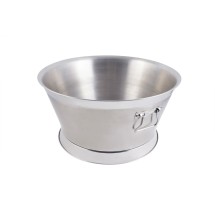 Bon Chef 61283 Stainless Steel Round Double-Walled Beverage Tub, 21 1/8&quot; Dia., 10 3/4&quot; H.