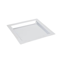 Bon Chef 61362 Stainless Steel Square Tray, 11&quot; x 11&quot;