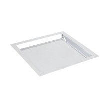 Bon Chef 61363 Stainless Steel Square Tray, 13&quot; x 13&quot;