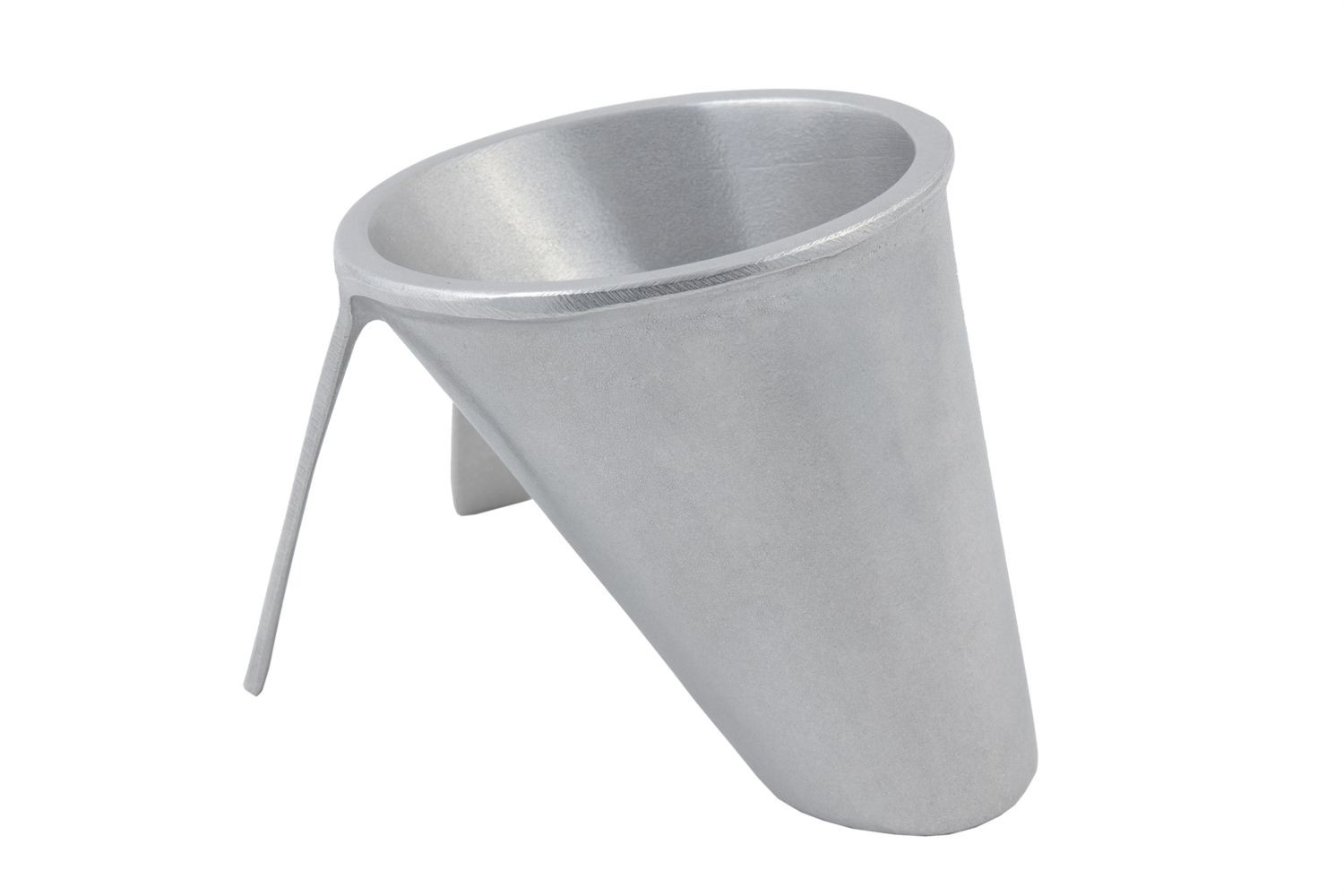 Bon Chef 70069P Futura2 Tripod Serving Bowl, Pewter Glo 5" Dia., 5" H.