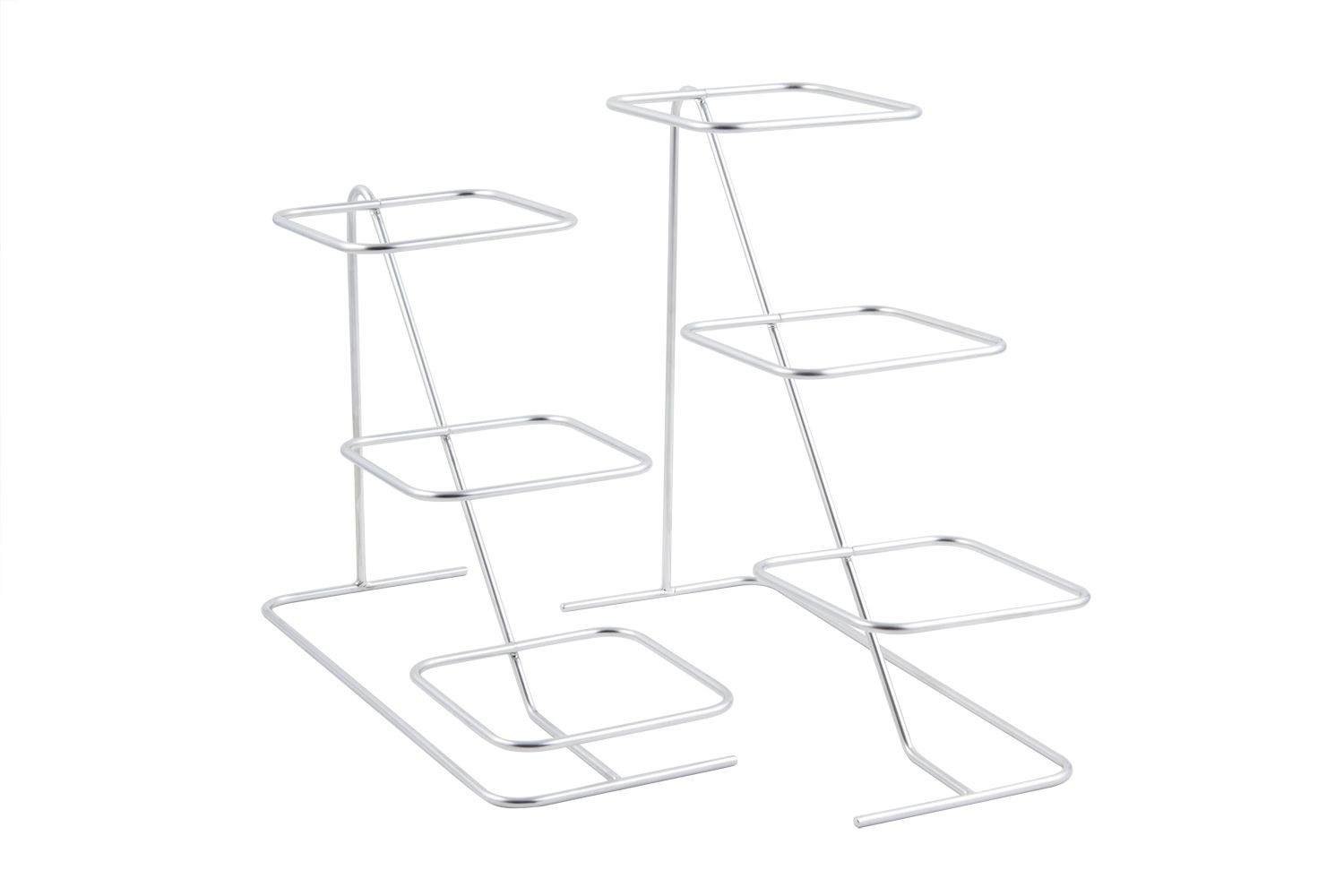 Bon Chef 7011SS Stainless Steel Condiment Stand for (6) 9110, 14 7/8" x 12 9/32" and 15 1/6" x 14 5/8"