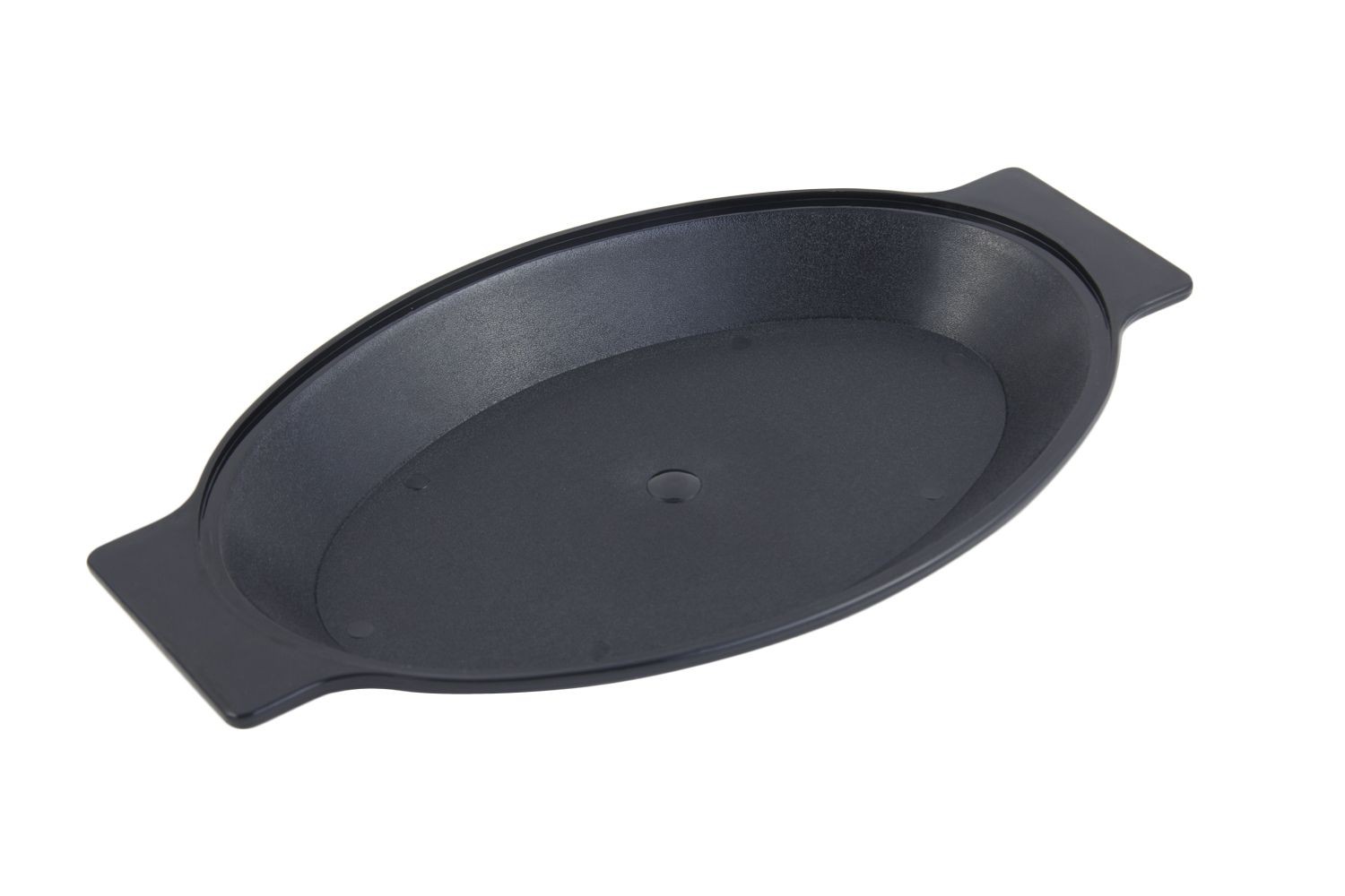Bon Chef 82035UB Unbreakable Plastic Underliner for Sizzle Plate, 13 3/4" x 8 1/2" x 1 1/2", Set of 12