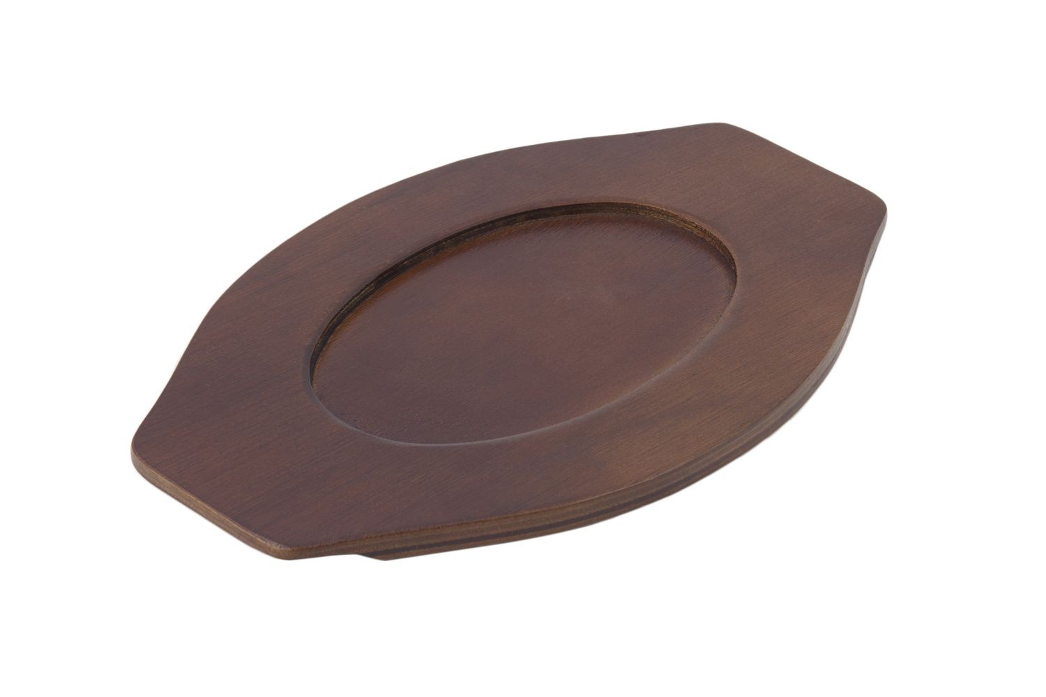 Bon Chef 85037 Wood Underliner for Sizzle Plate, 13 1/4" x 9", Set 12