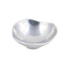 Bon Chef 9015P Scalloped Footed Salad Bowl, Pewter Glo 16 oz., Set of 6