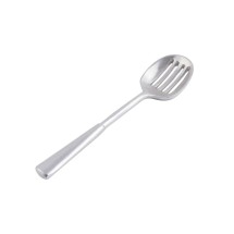 Bon Chef 9065P Slotted Spoon, Pewter Glo 10 3/4&quot;, Set of 6