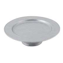 Bon Chef 9078P Cake Tray, Pewter Glo 13&quot; Dia., 3 1/4&quot; H.