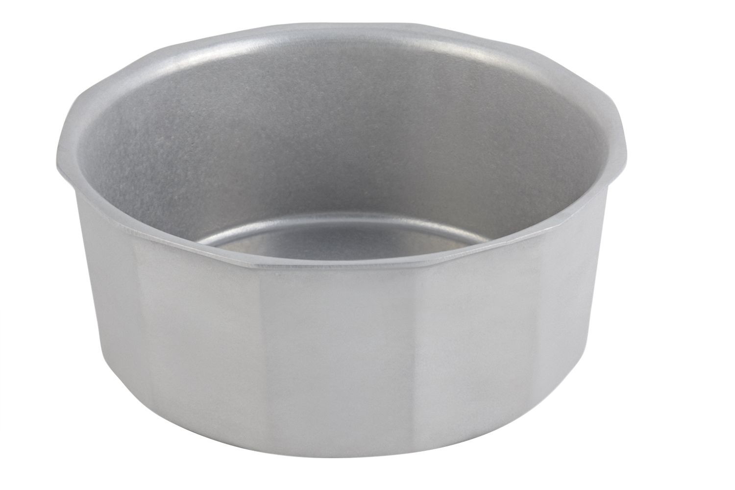 Bon Chef 9096P Flat Bottomed Crock Bowl, Pewter Glo 6 1/2 Qt.