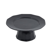 Bon Chef 90979106S Prism Elevated Serving and Display Tray, Sandstone 13&quot; Dia.