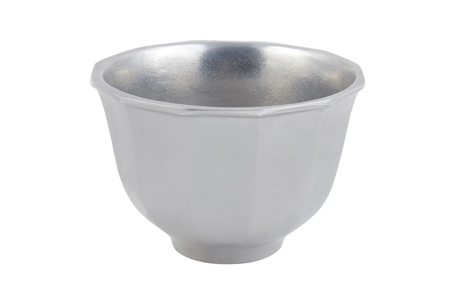 Bon Chef 9107P Prism Garnish Bowl, Pewter Glo 3 1/2 Qt.