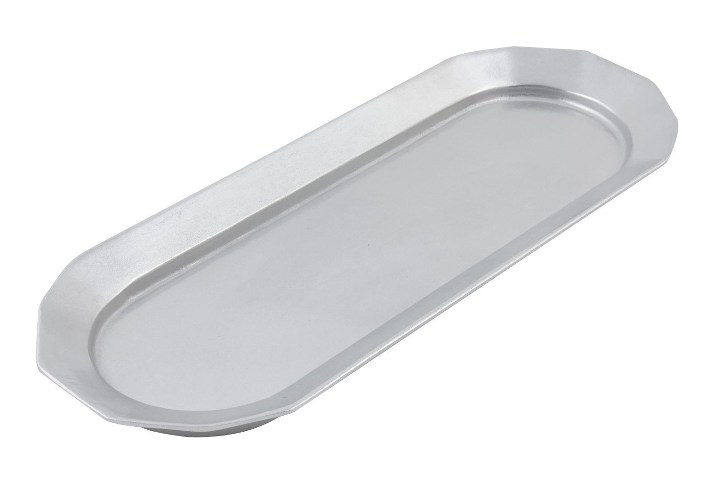 Bon Chef 9112P Prism Fish Platter, Pewter Glo 8 1/2" x 22 5/8" x 1 1/2"
