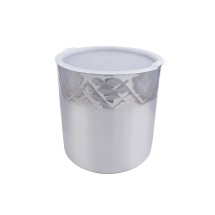 Bon Chef 9321DI Cold Wave Diamond Collection Ice Cream Container with Cover, 3 Gallon