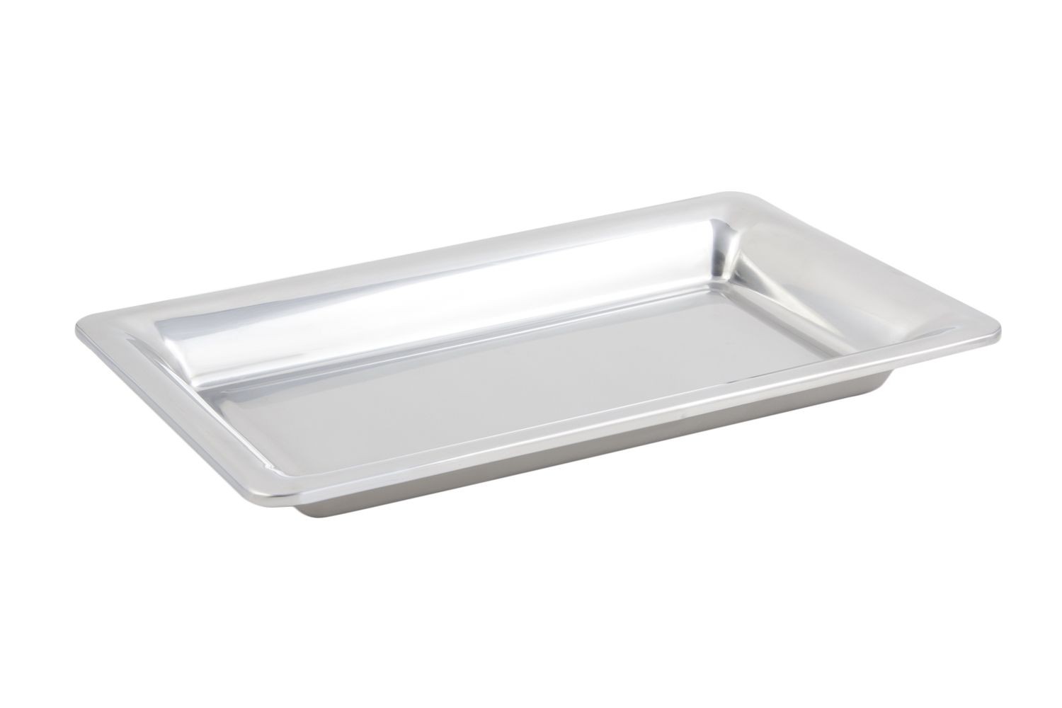 Bon Chef 9323 Cold Wave Platter with Satin Finish, 21 1/8" x 12 3/4" x 2 1/8", Set of 6