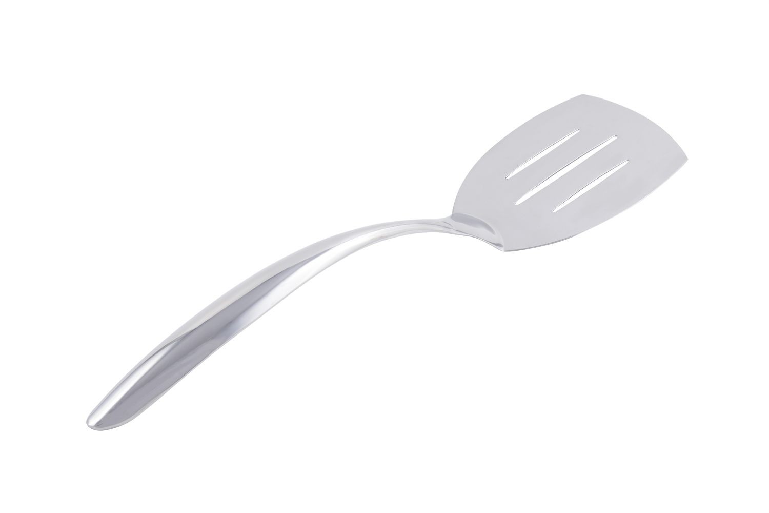 Bon Chef 9460 EZ Use Banquet Serving Slotted Turner with Hollow Cool Handle, 14 3/4"