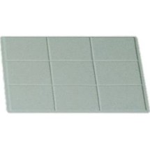 Bon Chef 9600-1/2S Half-Size Tile Tray, Sandstone 13 1/8&quot; x 10 3/4&quot;