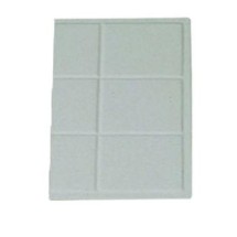 Bon Chef 9600-1/3S 1/3 Size Tile Tray, Sandstone 13 1/8&quot; x 7 3/16&quot;